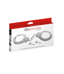 Menottes pour poignet en métal avec 2 clefs pour utilisateurs confirmés - CC570414008000
